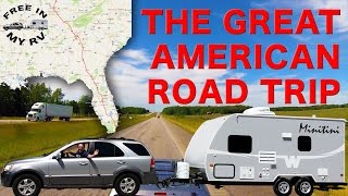 GREAT AMERICAN ROAD TRIP  RV trip from MIAMI to CHICAGO and back boondocking and exploring [upl. by Leahcimnoj]