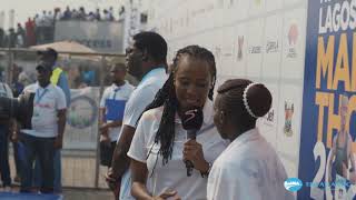 Eko Atlantic Hosts Access Bank Lagos City Marathon 2020 [upl. by Toy]