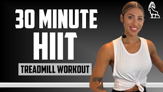 30 MINUTE HIIT TREADMILL RUN WITH RACHAEL [upl. by Jose]