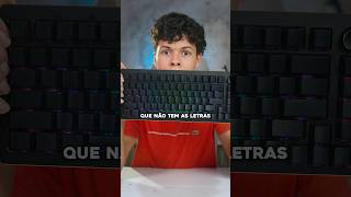 comprei  um teclado de alumínio todo PRETO kk… epomaker tide 75 viral gamer shorts [upl. by Raman]