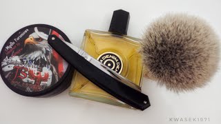 kwasek1971 Shaves JS by Mokasyn 86 Thiers Issard 68 Zenith 508 Denim Gold 37 [upl. by Nnairret529]