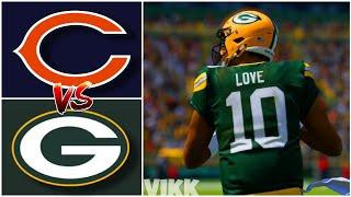 Bears vs Packers Week 18 Simulation Madden 24 Exhibition [upl. by Bergerac]