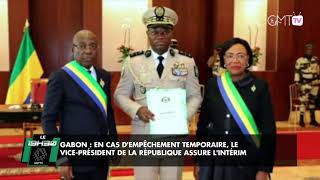 Reportage En cas dempêchement temporaire le Viceprésident de la République assure lintérim [upl. by Airotcivairam]