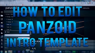 How to edit PANZOID intro template Tutorial  IntroFactory [upl. by Armalla]