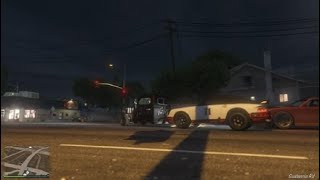 GTAO Traffic Pole Fiasco [upl. by Giraldo]