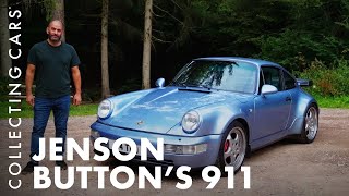 Chris Harris introduces Jenson Buttons Porsche 964 Turbo 36 now live for bids on Collecting Cars [upl. by Ailil]