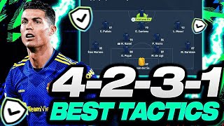 FIFA 22 BROKEN 4231 NEXTGEN CUSTOM TACTICS amp PLAYER INSTRUCTIONS POST PATCH  FUT 22 [upl. by Giuditta843]