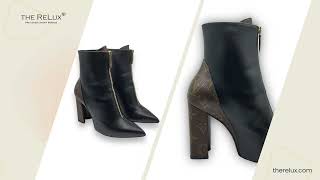 Louis Vuitton Matchmake Ankle Boots in Black 37  The Relux [upl. by Ahserak]