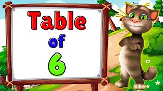 Table of 6  Multiplication table of 6  6 times table  6 ka pahada  6 table  Tables [upl. by Merceer]