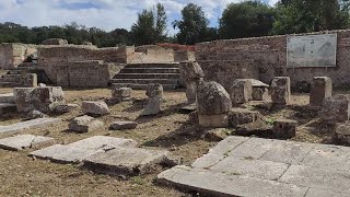 The forum the thermal baths and the necropolis of Cumae [upl. by Tormoria]