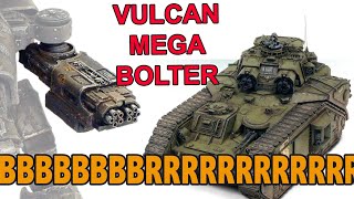 Warhammer 40k sound effect Vulcan Mega Bolter [upl. by Asiralc]