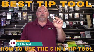 Pool Cue Tip Installation Tools Best tip Tool [upl. by Fleurette]