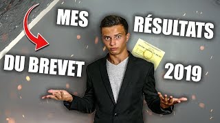 MES RÉSULTATS DU BREVET 2019  avec mention [upl. by Calida681]