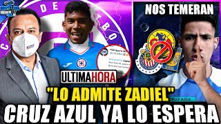 quotOJO A ESTOquot ZADIEL PINEDA ADMITE QUE BUSCA EN CRUZ AZUL l ¡NOS TENDRAN MIEDO EN LIGUILLA ANTUNA [upl. by Noseimaj992]