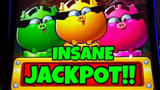 🔥Super Ultra Mega Jackpot Handpay on Bank Buster Slot🔥 [upl. by Joash773]