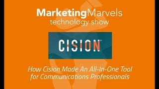 How Cision Made An AllInOne Tool for Communications Professionals [upl. by Lezlie]