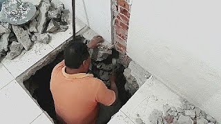 Reforzando cimientos para un 2do piso⚒ [upl. by Htehpaj]