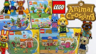 LEGO Animal Crossing 2024 FULL THEME Review  Ranking [upl. by Gorga940]