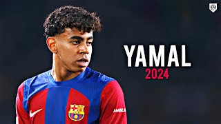 Lamine Yamal 2024 • Mejores Jugadas Regates y Goles ᴴᴰ [upl. by Ahsikym]