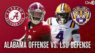 Previewing Alabamas OFFENSE vs LSU  Bama Football [upl. by Ehrlich]