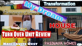 PASINAYA HOMES  WEST  NAIC CAVITE  ACTUAL TURN OVER UNIT  PABAHAY  MY DREAM HOUSE  LENY TORRES [upl. by Derna]