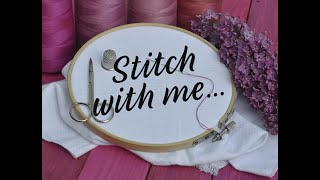 A STITCH WITH ME video with Vonna Pfeiffer The Twisted Stitcher  May 11 2023 [upl. by Colt475]