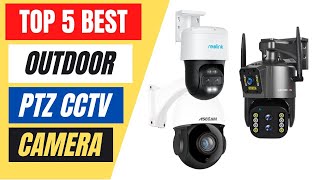 Top 5 Best Outdoor PTZ CCTV Camera Review in 2023 [upl. by Atteiram]