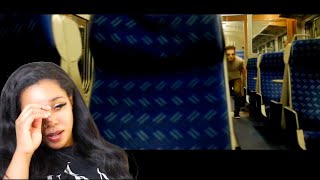 MAN ON A TRAIN Short HORROR Film  Reaction [upl. by Campy]