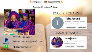 🔥FIREMAN 👩‍🚒FIREWOMAN 🔥Apostle Chretien Fokam [upl. by Nauqan243]