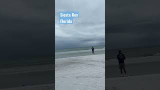 Siesta Key Beach Florida before Hurricane Helene [upl. by Renaxela]