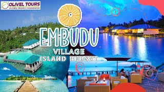 EMBUDU VILLAGE ISLAND MALDIVES RESORT  MALDIVES RESORT  BEST MALDIVES RESORTS  MALDIVES ISLAND [upl. by Boutis408]