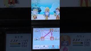 ミートピア【Miitopia】ボス戦【ロックなビジョンamp古代のロボット×2戦▪4ターンキル】（ショート版） [upl. by Rehpotsihc]