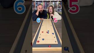 Shuffleboard On Your Table At Home boardgames couple fun [upl. by Acirema]