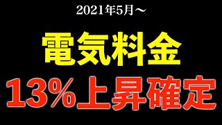 2021年度再エネ賦課金決定！ 何もしてなくても電気料金の負担が増える [upl. by Di]