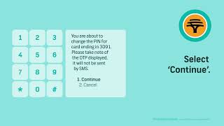 Change your card PIN with FNB Cellphone Banking [upl. by Ashia]