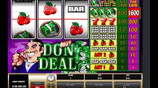 💼 Don Deal Slot by Microgaming – Make Winning Moves 🎰💰 [upl. by Obaza]