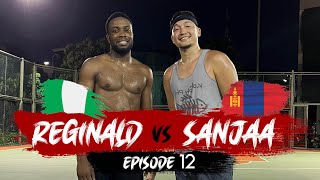 1vs1 Basketball challenge with Sanjaa Episode 12 Reginald Nigeria [upl. by Sairu]