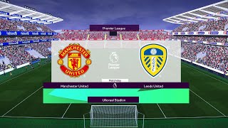 Manchester United vs Leeds United  Ullevaal  12072023 Friendly  PES 2021 [upl. by Armat89]