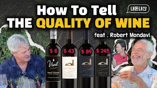 Two Masters of Wine Blind taste  Robert Mondavi Cabernet Sauvignons at prices ranging from 6250 [upl. by Allerym]