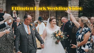 Ettington Park Hotel Wedding Video Warwickshire  Hybrid Wedding Photography [upl. by Gelb]