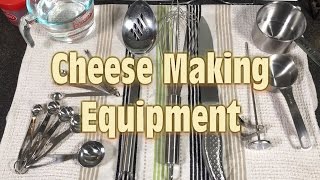 Simple Cheese Making Equipment from Around the Home [upl. by Tacy]