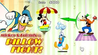 Mickey and Friends Pillow Fight  Mickey Mouse Clubhouse game [upl. by Gus]