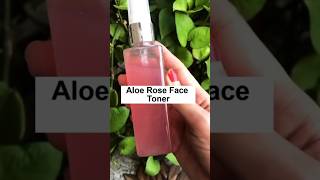 Aloe Rose Toner skintoning skincare glowuptipsforgirls GlowlifewithHafsahShaikh [upl. by Enelaehs]