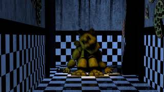 FNAF UCN FINAL CUTSCENE GOLDEN FREDDY C4D [upl. by Aix]