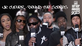 2023 BET Awards Hip Hop Cypher  Behind The Scenes  BET UK [upl. by Lumbard]