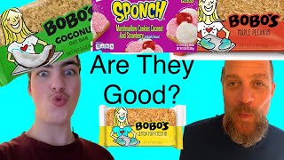 Sponch Snack And Bobo’s Oat Bars Review [upl. by Esinev820]