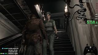 DS WR Resident Evil HD Jill All Bosses Speedrun 5432 [upl. by Rockie]