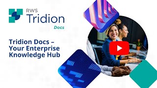 Tridion Docs – Your Enterprise Knowledge Hub [upl. by Melamed411]