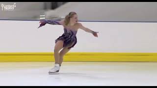 2024 Lombardia Trophy Amber Glenn FS [upl. by Melbourne]