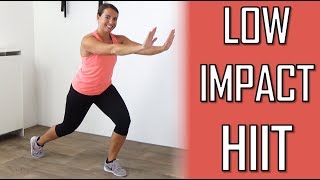 10 Minute Low Impact Fat Burning Workout – HIIT Exercises with Low Impact – No Equipment [upl. by Harihs767]